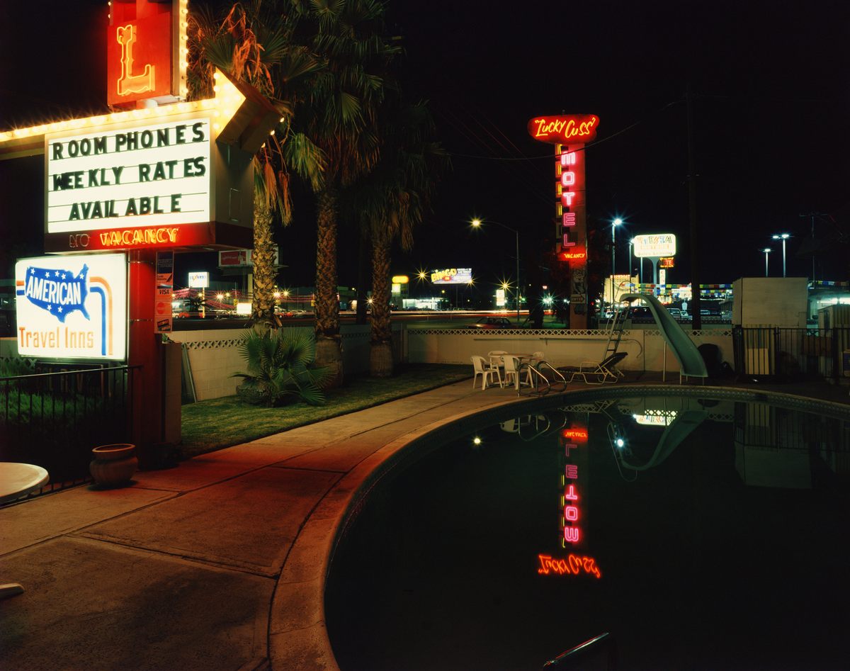 North Las Vegas Street Sign, Mike