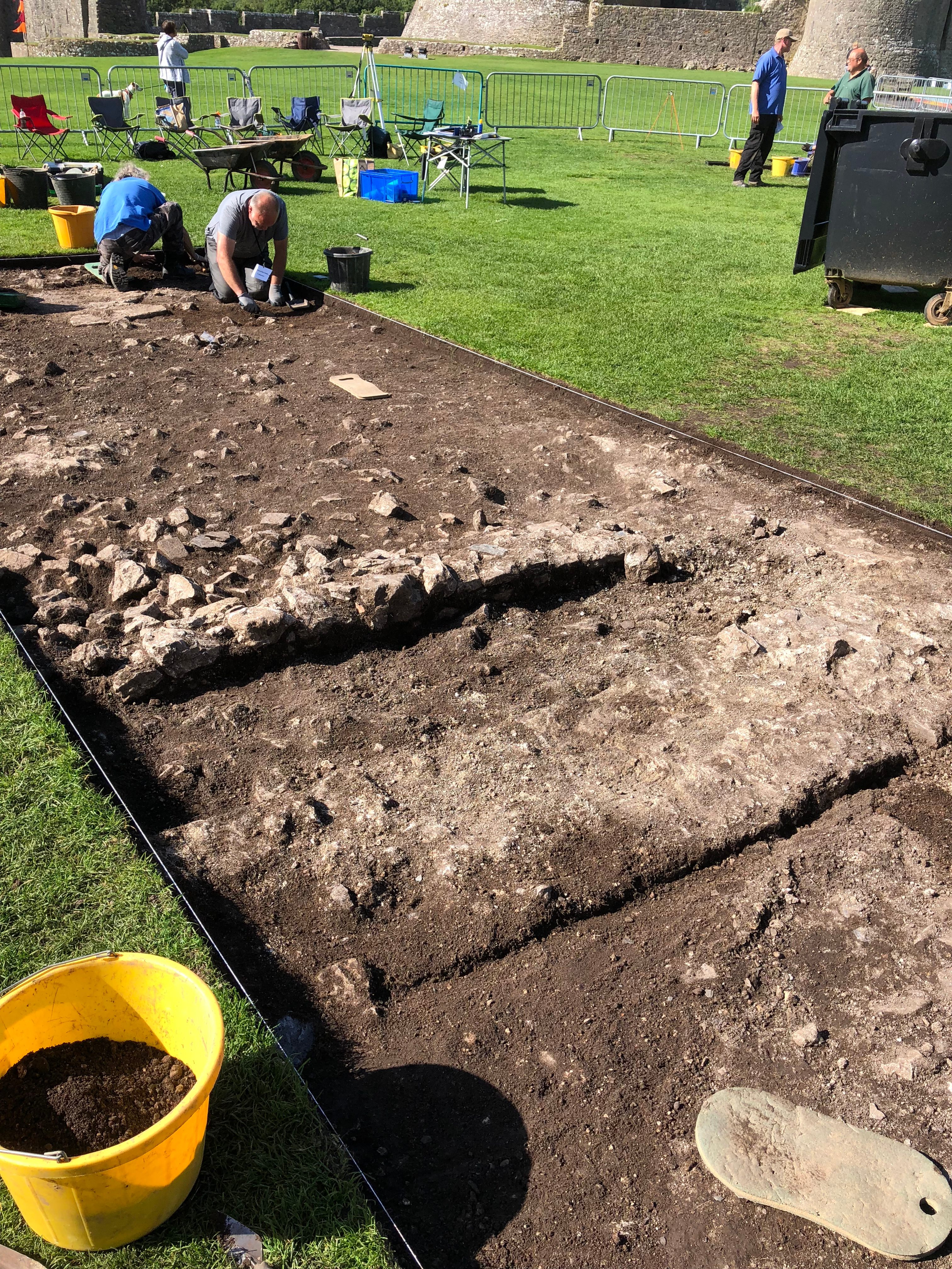 The excavation.