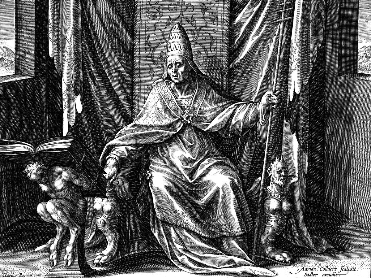 Pope Gregory I is the likely author of a book about the lives of Italian saints in the sixth century, including several water-related miracles.