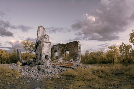 the ruins after the January 2020 earthquake