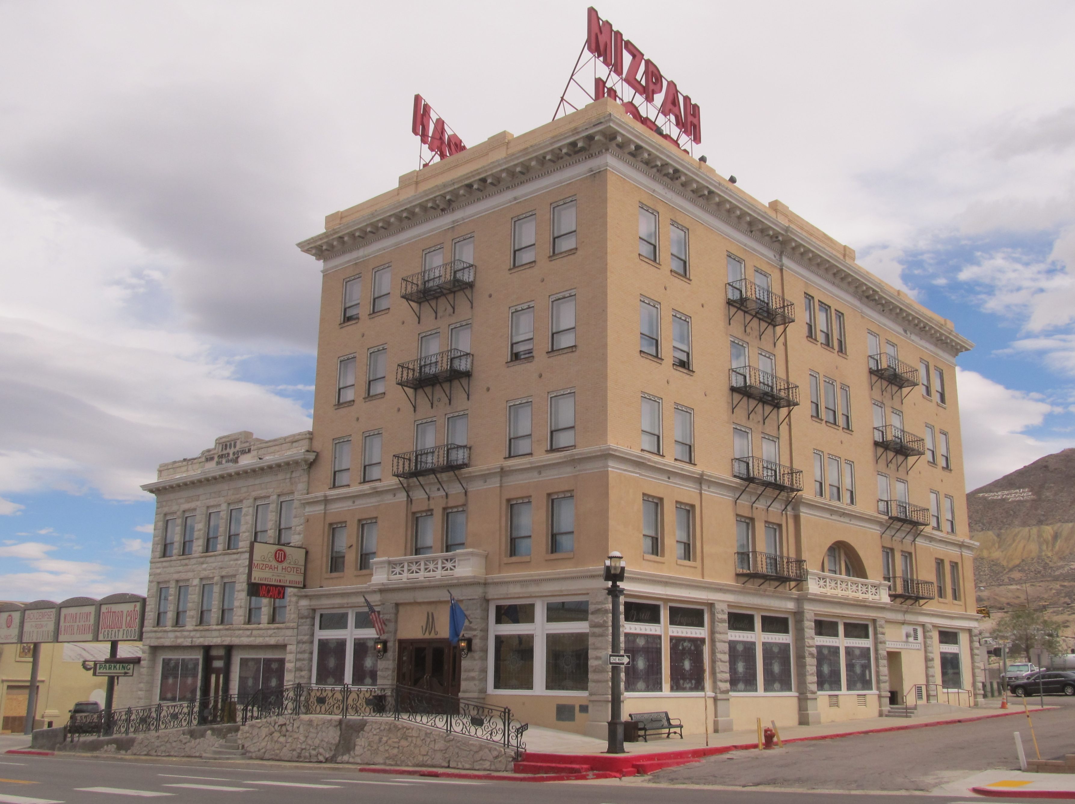 The Mizpah Hotel.