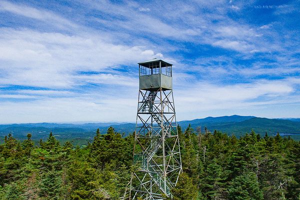 Okemo Fire Tower, looking north