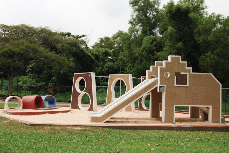 Elephant playground.
