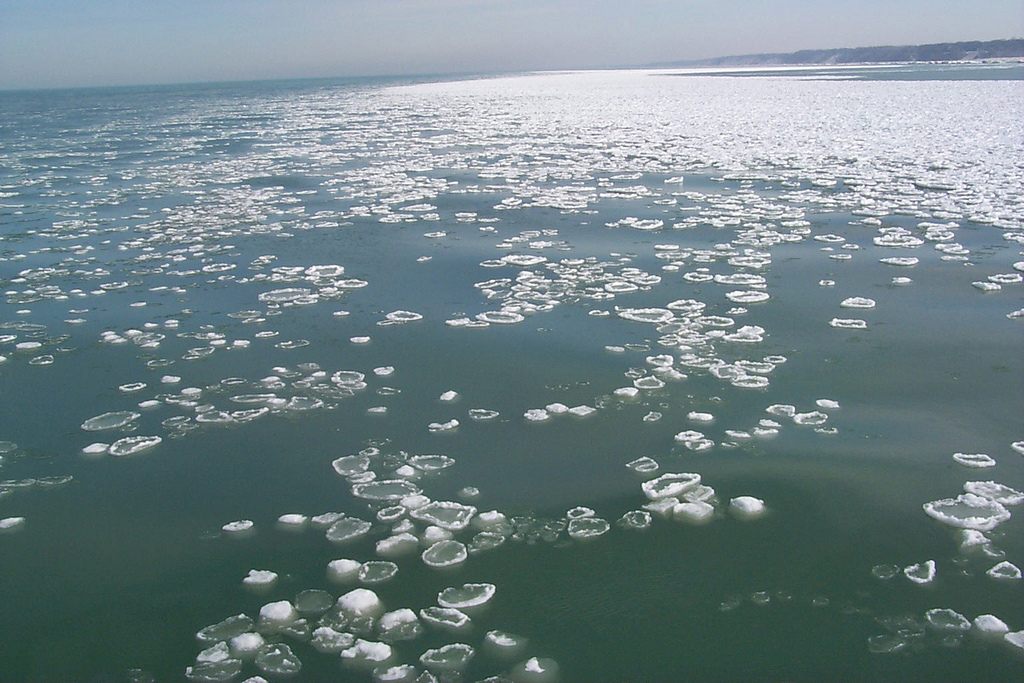 Ice balls, a rare phenomenon, spotted on Lake Michigan