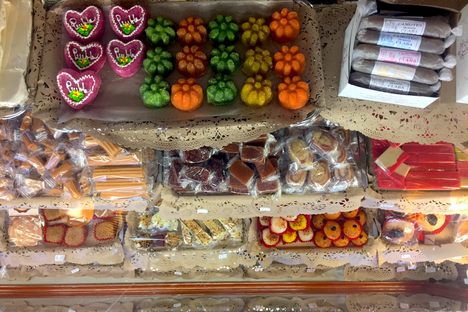 Treats on display at La Gran Fama.