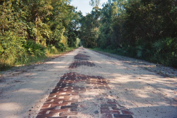 Part of the Old Dixie Highway near Hastings, Florida.