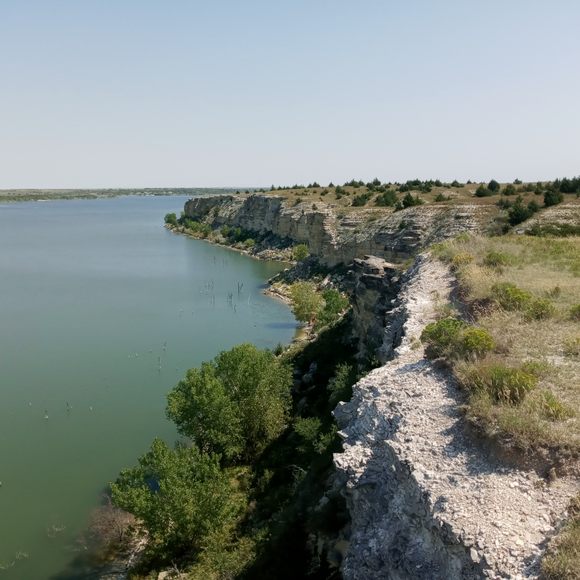 Cedar Bluff Reservoir – Ransom, Kansas - Atlas Obscura