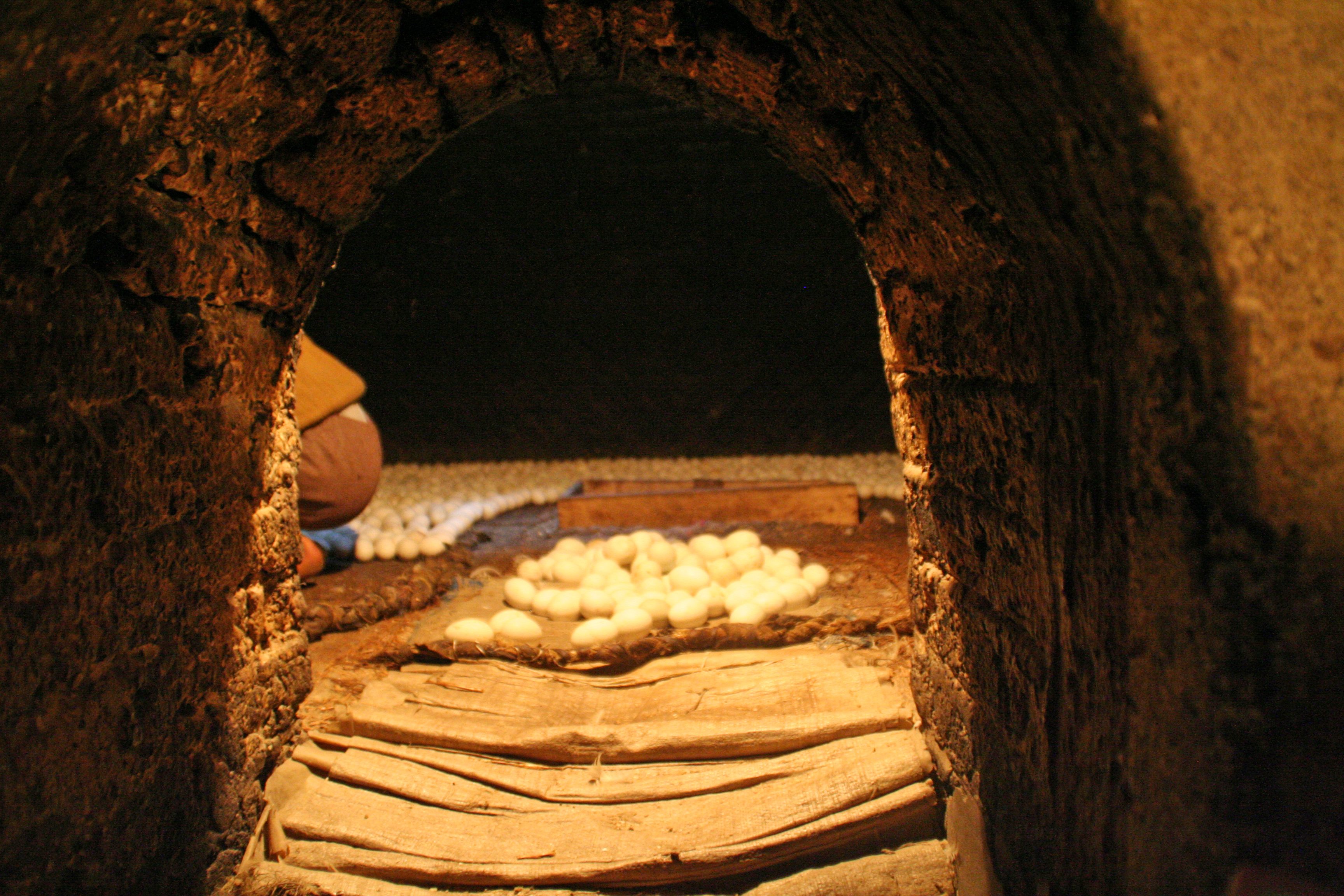 Some 200 egg ovens are still operating today.