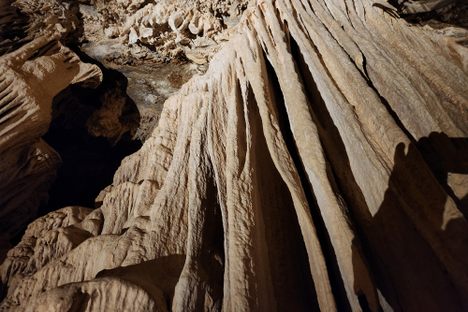 Stalactites.
