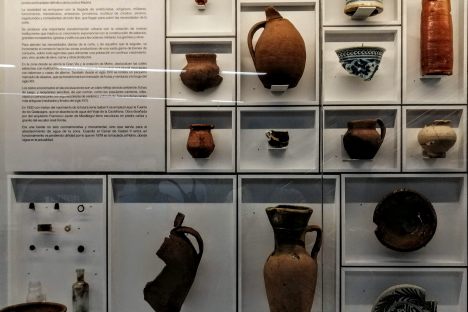Pottery discovered here
