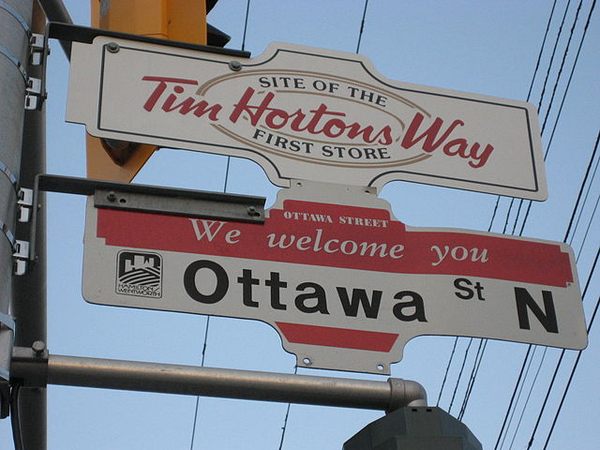 Forgotten Hamilton, Ontario - First Tim Hortons Doughnut Location