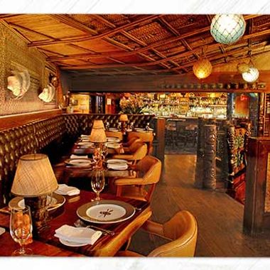 Dining room at Trader Vic's Atlanta.
