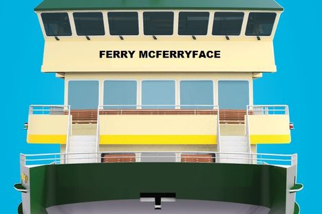 The Ferry McFerryface Controversy Tearing Australia Apart