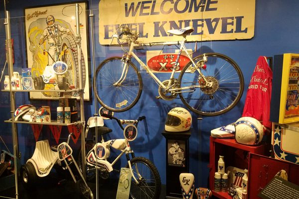 The Evel Knievel Museum at Historic Harley Davidson.