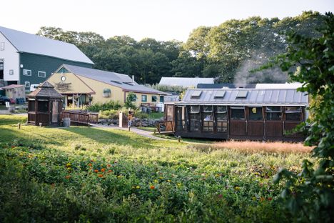 Most of The Well’s produce comes straight from Jordan’s Farm and surrounding farms in Cape Elizabeth.