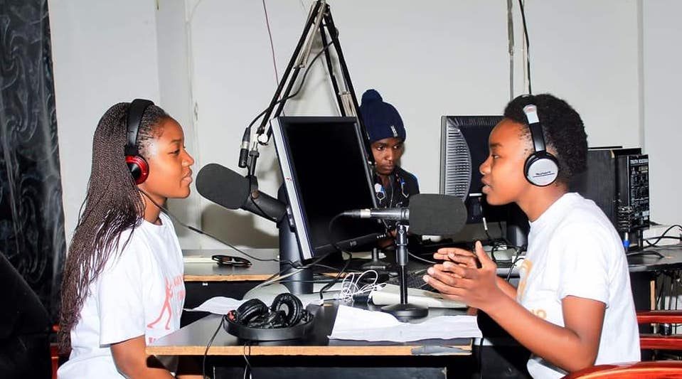 Agents of Change Foundation empowers young Zambians to express themselves through radio.
