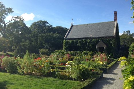 Library and gardens at Peace Field