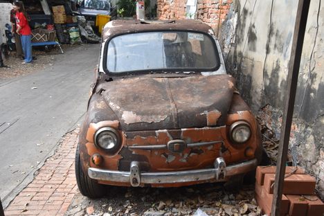 Antique Turtle Car
