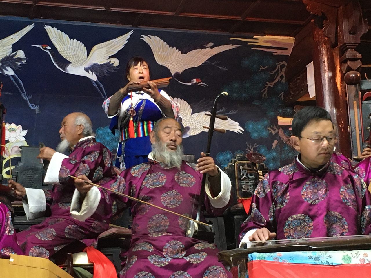 These Naxi musicians play without sheet music on centuries-old instruments, which were once hidden underground during the Cultural Revolution.