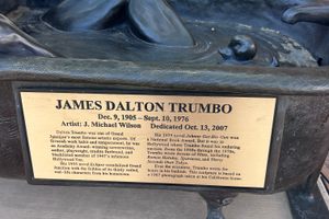 James Dalton Trumbo Statue in Grand Junction, Colorado