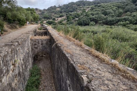 Part of the canal.