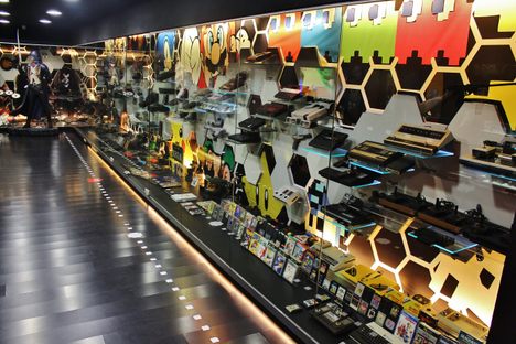 The hall of consoles.