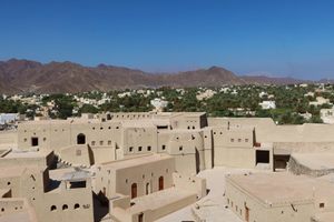Bahla Fort in Bahla, Oman