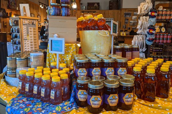 All sorts of varieties of honey are available. 