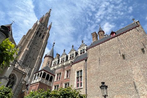 Smallest Gothic Window in Bruges