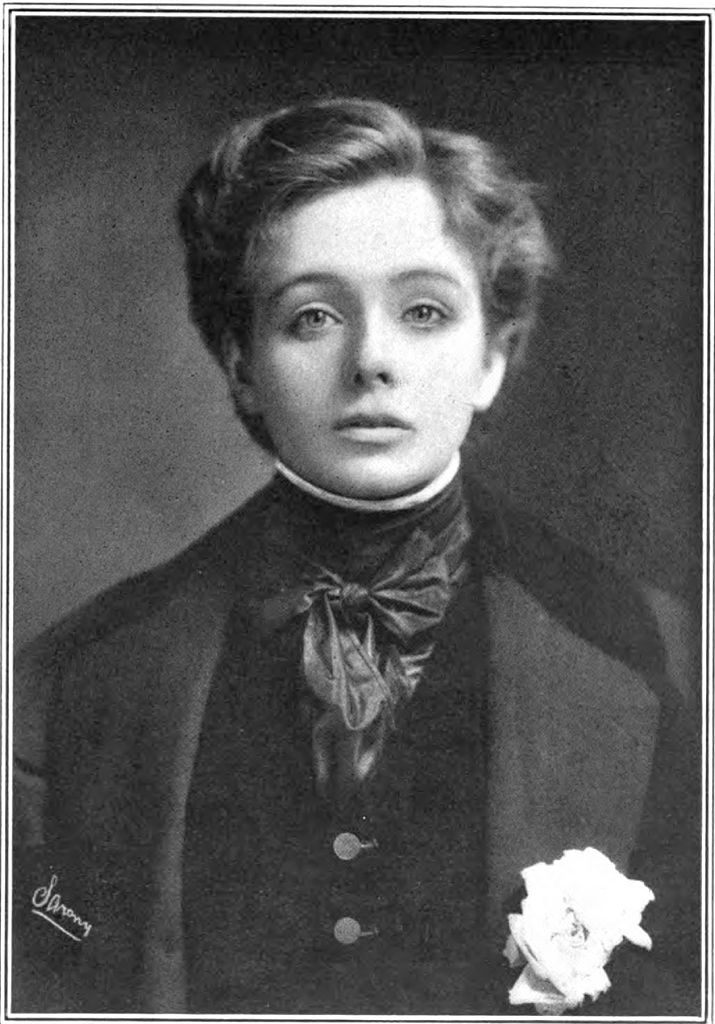 Maude Adams as Napoleon II, L'Aiglon.