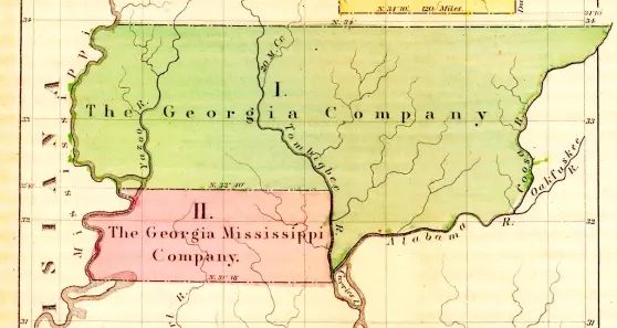 If not for the Yazoo Land Scandal, Greater Georgia might have encompassed most or all of the current states of Mississippi and Alabama. 