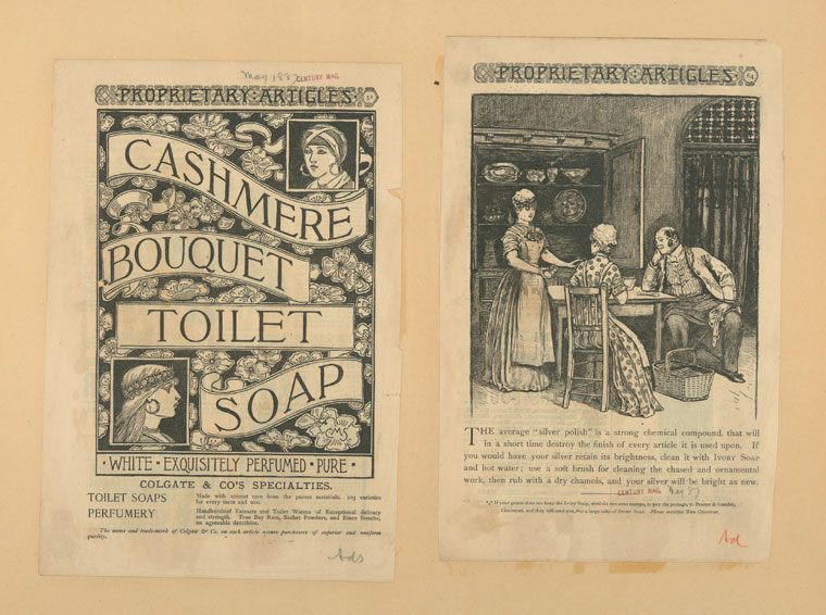 Advertising for food and hygiene products often included racially coded language about "purity" and "whiteness," as in this 1887 ad.