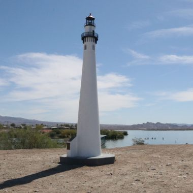 Wind Point replica lighthouse