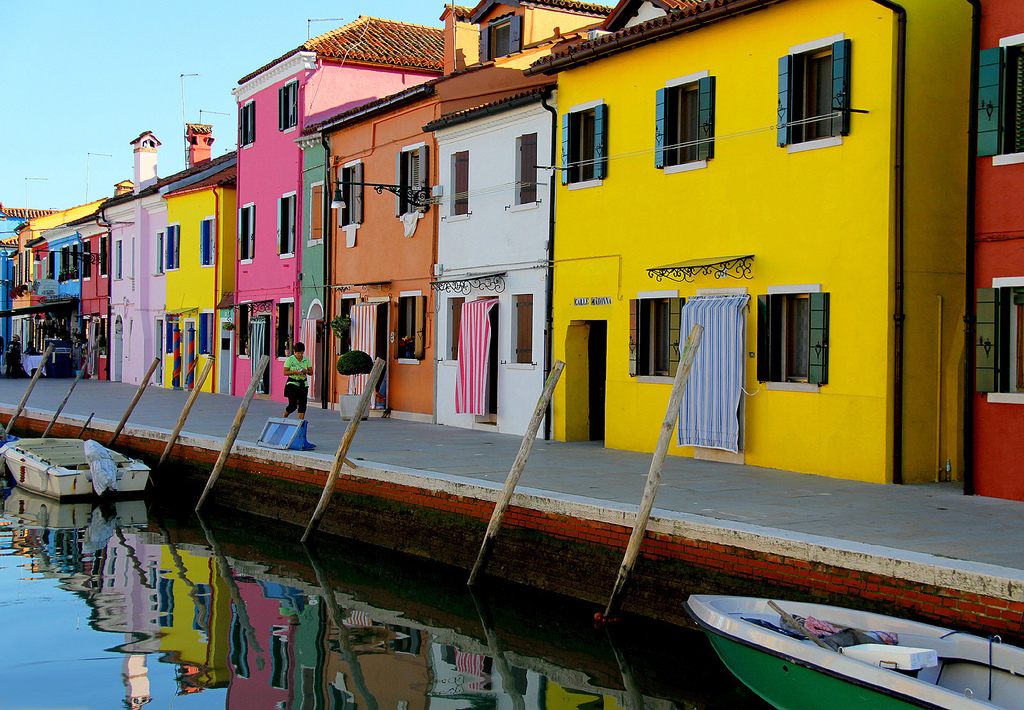 The Mad Colored Houses of Burano