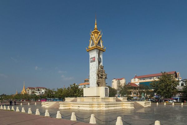 Cambodia-Vietnam Friendship Monument.