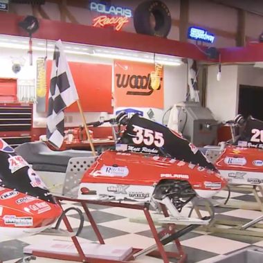 Snowmobile exhibit