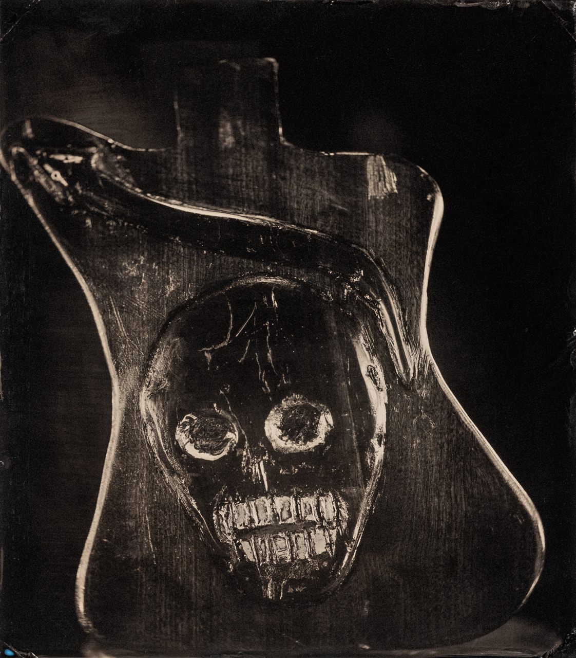 <em>Souls Died to Talk to You</em> (2017), photographed in 2018. This was made using the "hanging tree" wood.