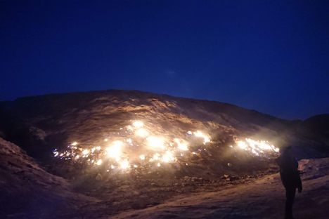 Tashkooh Burning Hill