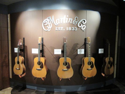 The Gallery of Iconic Guitars in Nashville