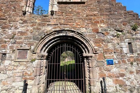 Gate of the castle.