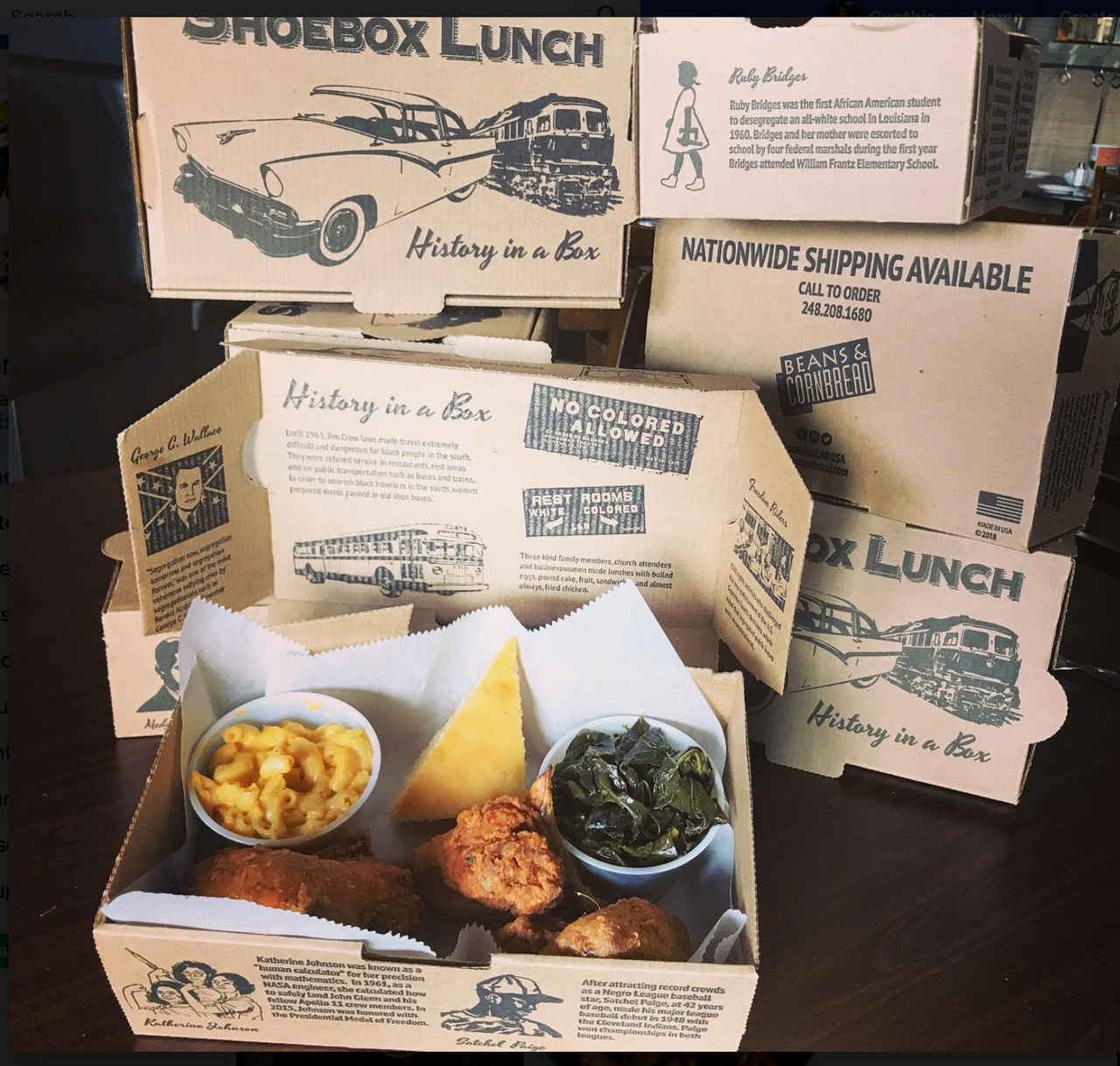 The shoebox lunch has become a symbol of resilience.