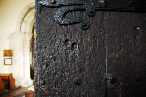Battle of Alton Bullet Holes