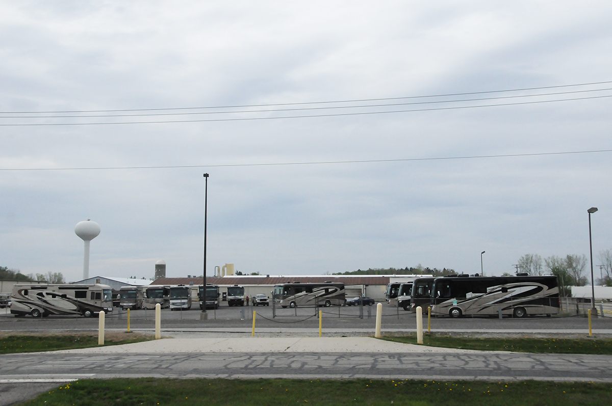 The Newmar Factory in Yappannee, Indiana.