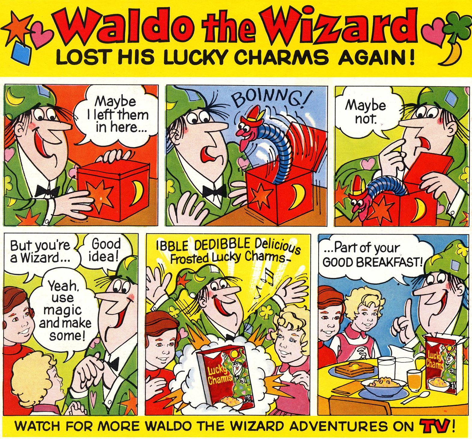The Lucky Charms Mascot Was Almost a Forgetful Wizard - Gastro Obscura