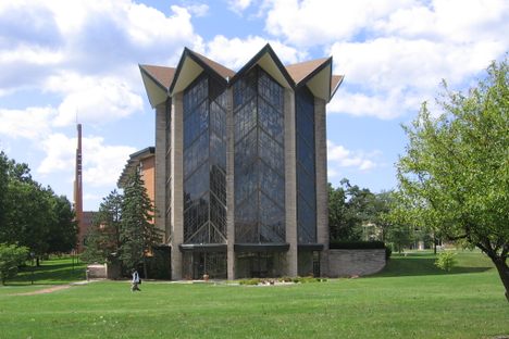 The Chapel of the Resurrection, looking west.