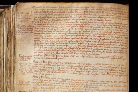 The note scribbled by William Melton of Joan's ruse and escape.