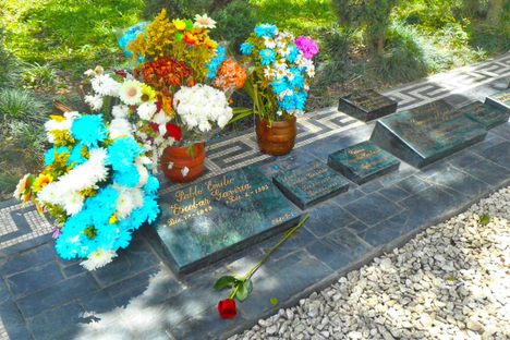 Pablo Escobar's grave.