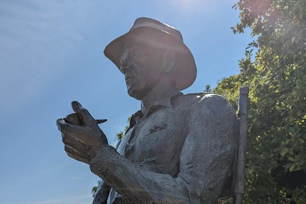 John Ford Statue in Portland