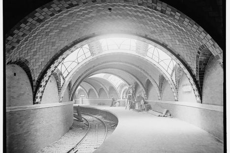 The City Hall station of the IRT Lexington Avenue Line opened on October 27, 1904.