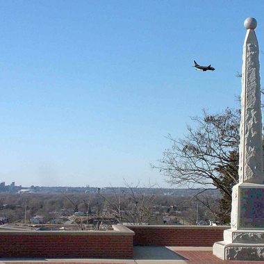 The Lincoln Monument in Council Bluffs.
